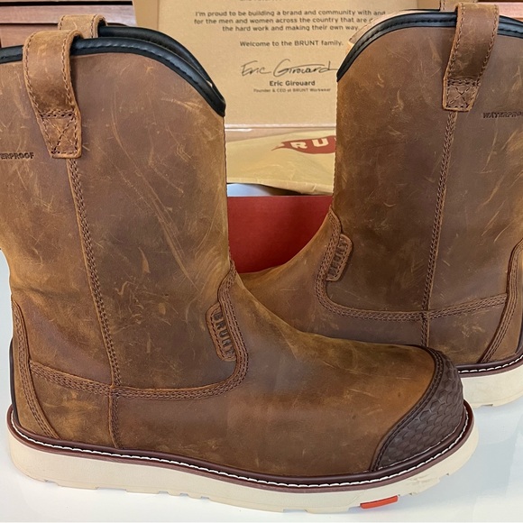 Brand New Brunt Bolduc 9” Boots with composite toe NIB - Picture 3 of 9